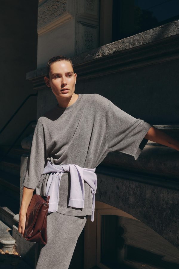 OVERSIZE DÜZ TRİKO TOP - از برند زارا