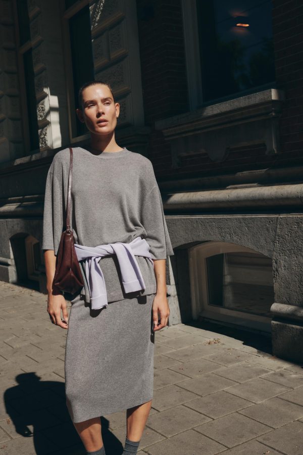 OVERSIZE DÜZ TRİKO TOP - از برند زارا