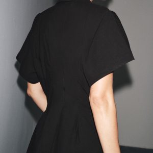 پیراهن پاپلین آستین کوتاه ZW COLLECTION مدل زارا (زنانه)