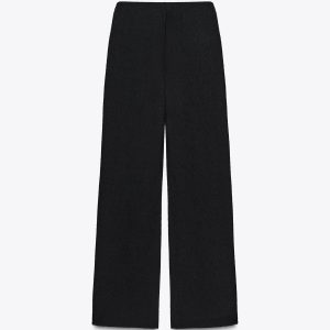 شلوار کمر بلند با جیب و نوار کنتراست از برند زارا (زنانه)