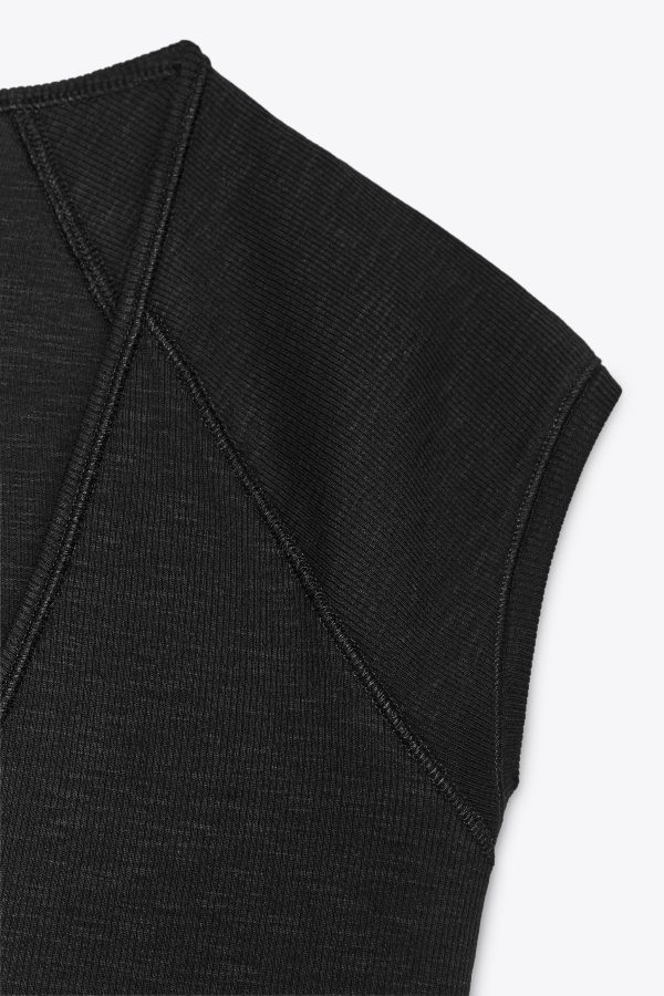V YAKA FITILLI T-SHIRT - از برند زارا