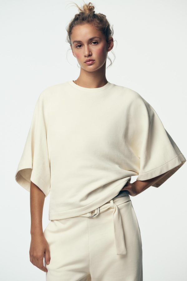 KISA KOLLU RUSTİK SWEATSHIRT - از برند زارا