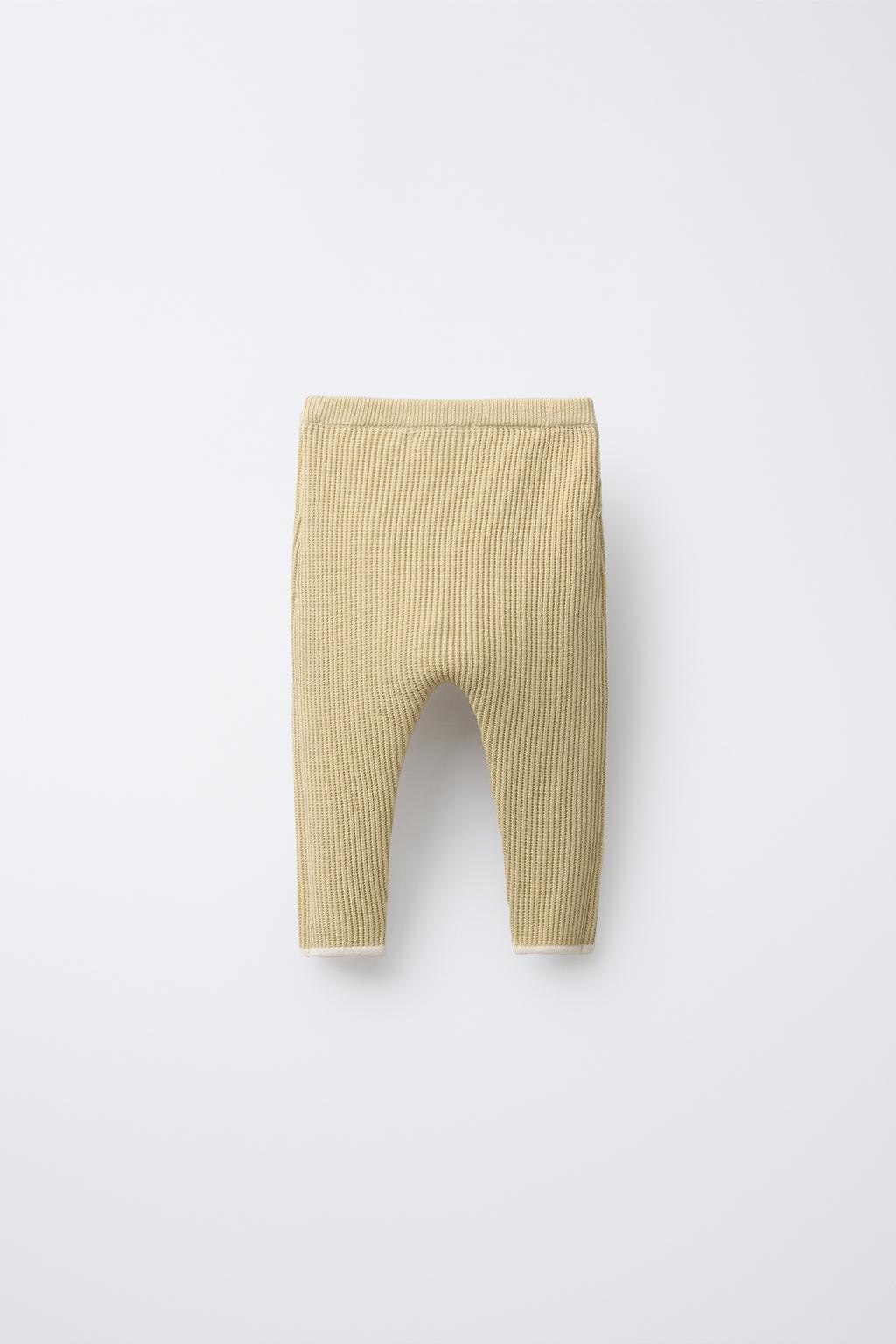 شلوار بلی الاستیک با نوار رنگی از برند زارا (بچه گانه)