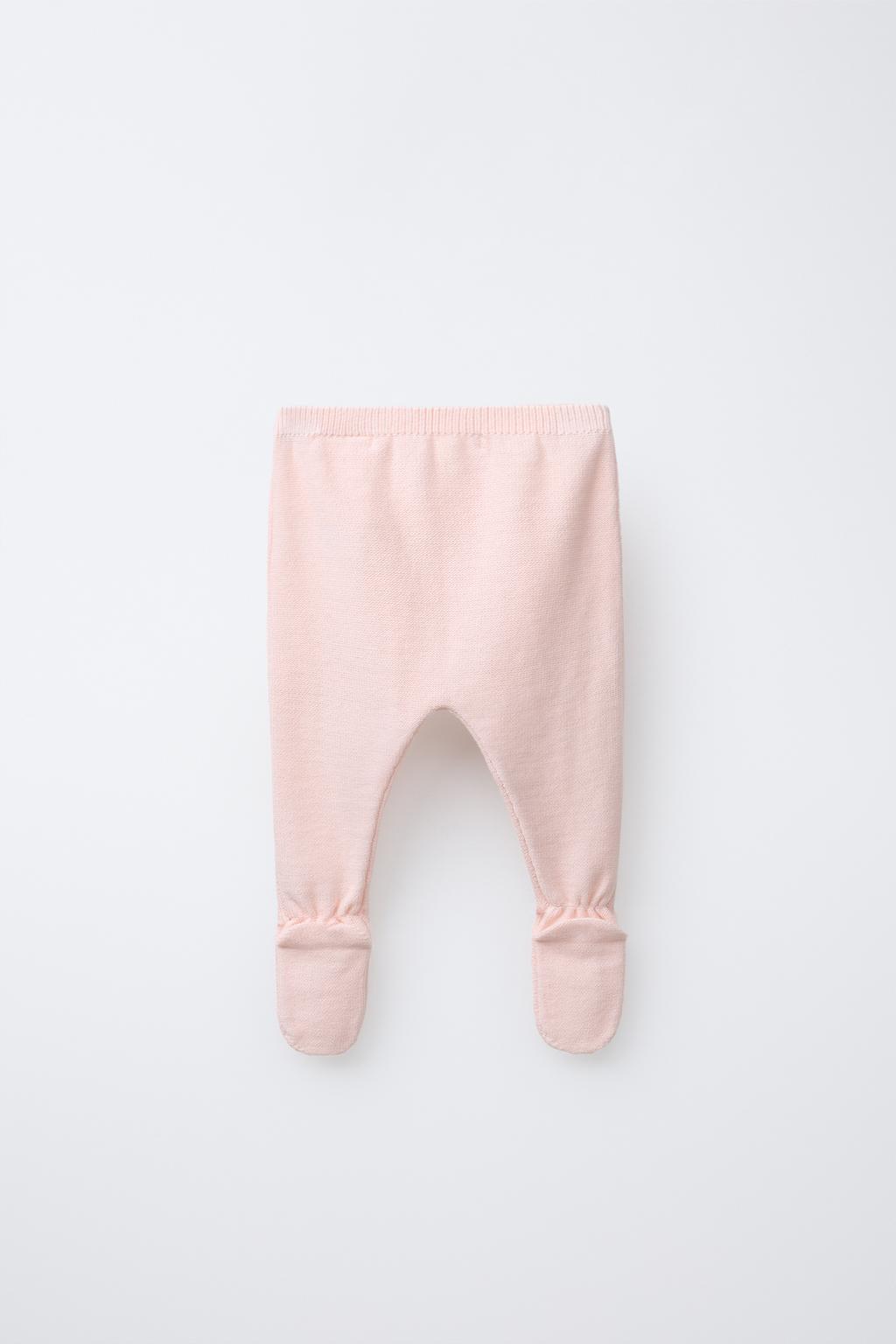 ژاکت بافتنی یقه بیسیکلت و دکمه از برند زارا (بچه گانه)