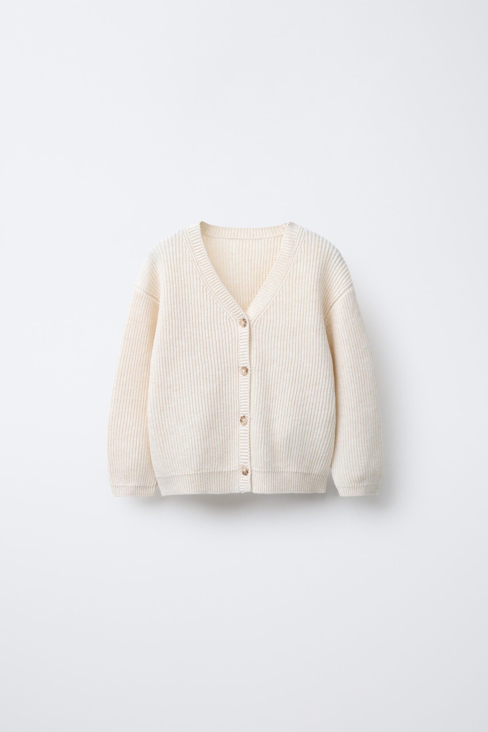 ژاکت بافتنی یقهدار پنبهای از برند زارا