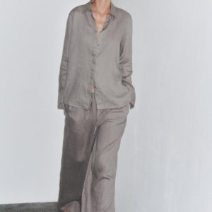ZW COLLECTION %100 KETEN GÖMLEK - از برند زارا