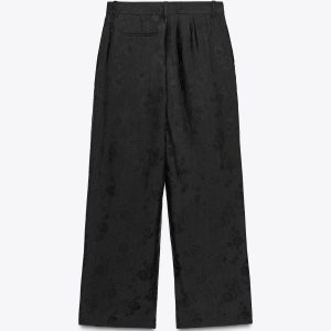 شلوار زنانه با طرح گل و کمر متوسط از برند زارا (زنانه)