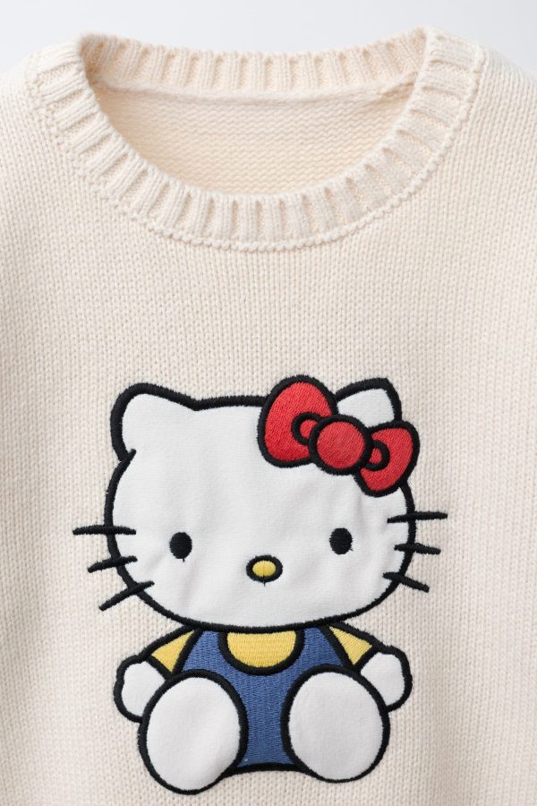 HELLO KITTY © SANRIO TRİKO KAZAK - از برند زارا