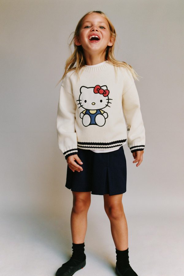 HELLO KITTY © SANRIO TRİKO KAZAK - از برند زارا