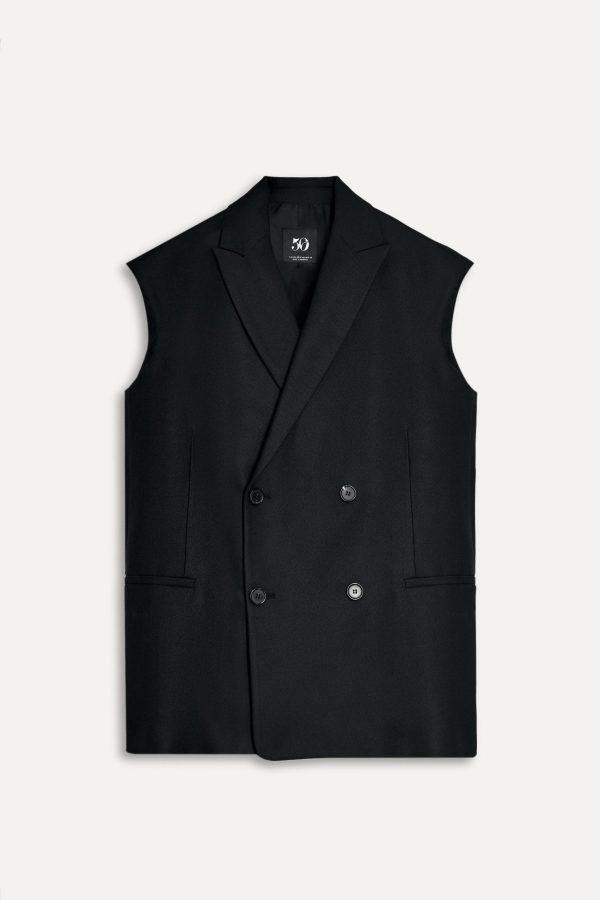 OVERSIZE YELEK 50TH ANNIVERSARY - از برند زارا