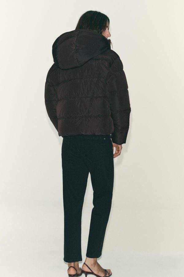 KISA KAPİTONE ANORAK, SU VE RÜZGAR KORUMALI - از برند زارا