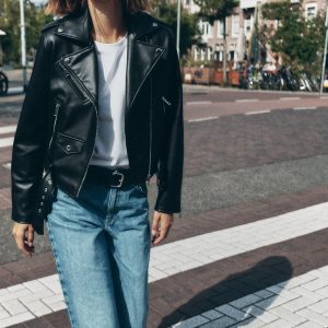 SUNİ DERİ BIKER CEKET - از برند زارا