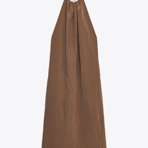 پیراهن میدی یقه هالتر با بند تنظیمی از برند زارا (زنانه)