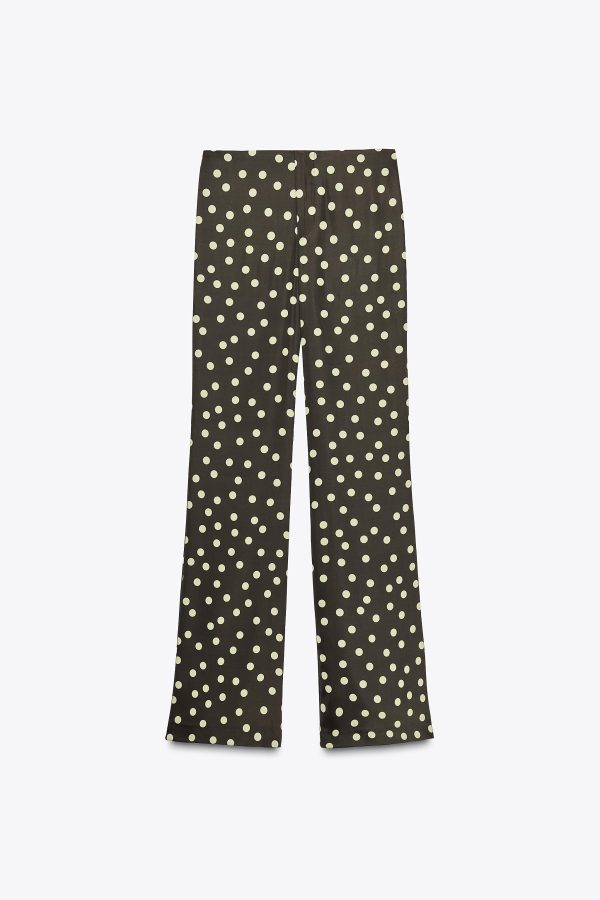 SATEN YÜZEYLİ ÇAN PAÇA PANTOLON - از برند زارا