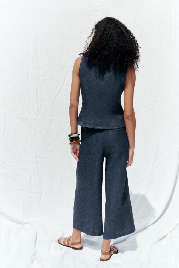 CULOTTE KETEN PANTOLON - از برند زارا