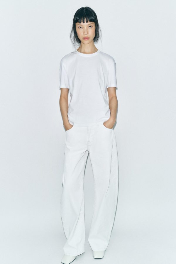 PAMUKLU BASIC T-SHIRT - از برند زارا
