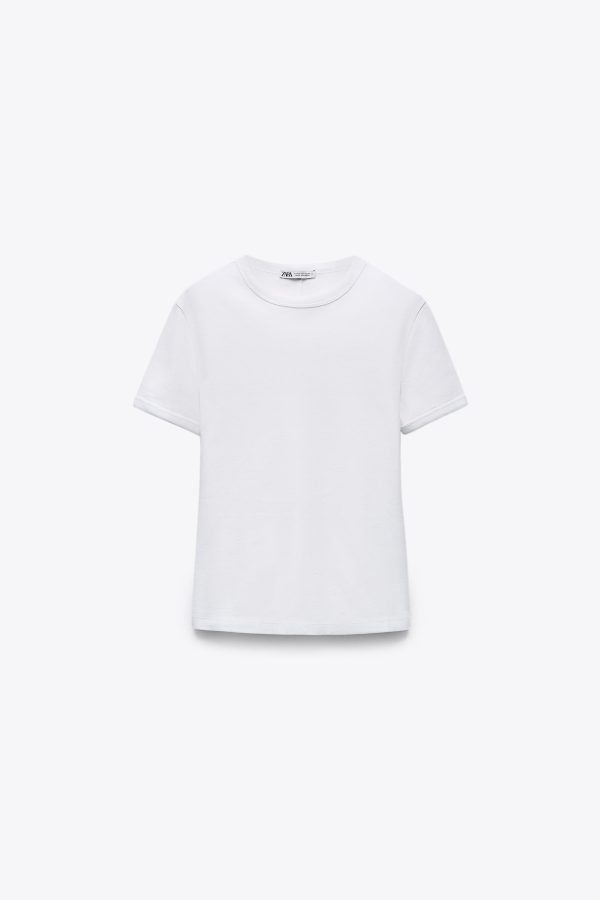 SIRTI DİKİŞİ T-SHIRT - از برند زارا