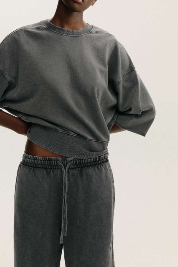 YIKANMIŞ GÖRÜNÜMLÜ PANTOLON - از برند زارا
