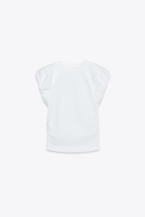 POPLİN KUMAŞLI T-SHIRT - از برند زارا
