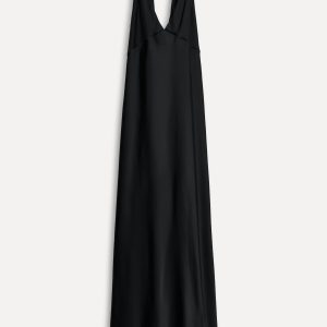 پیراهن نازک ویسکوز یقه V با بند ضربدر از برند زارا (زنانه)