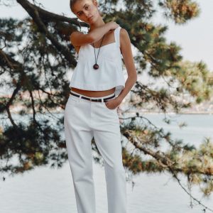 KEMERLİ YÜKSEK BEL Z1975 90' STRAIGHT JEAN - از برند زارا