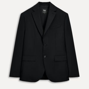 بلزر پشمی نازک با یقه چاک‌دار از برند زارا (زنانه)