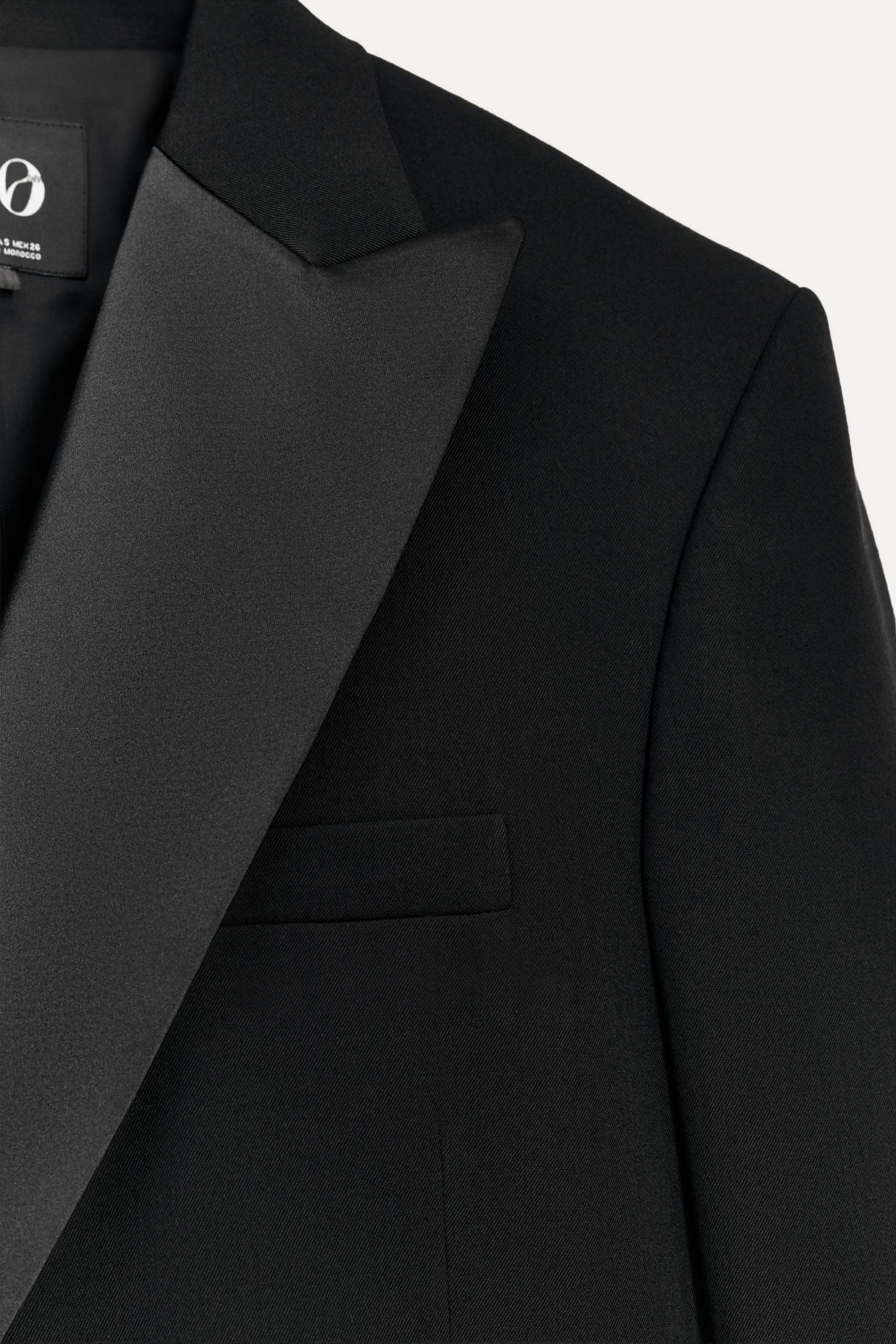 بلزر پشمی نازک با یقه چاکدار از برند زارا (زنانه)