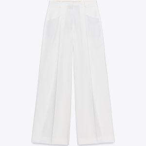 شلوار زنانه با کمر متوسط و عریض از برند زارا (زنانه)