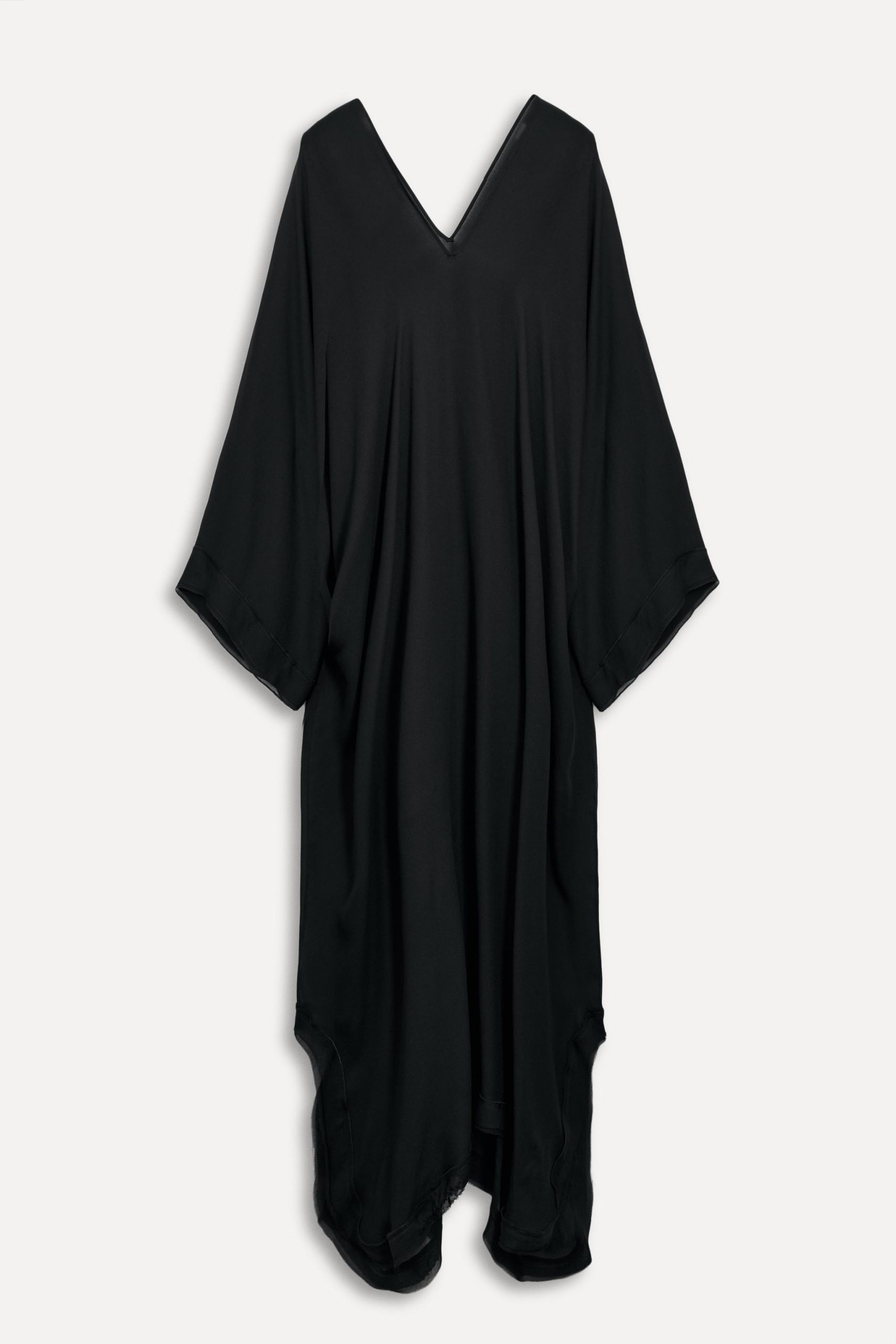 پوشش پلارین ویسکوز یقه V آستین بلند از برند زارا (زنانه)