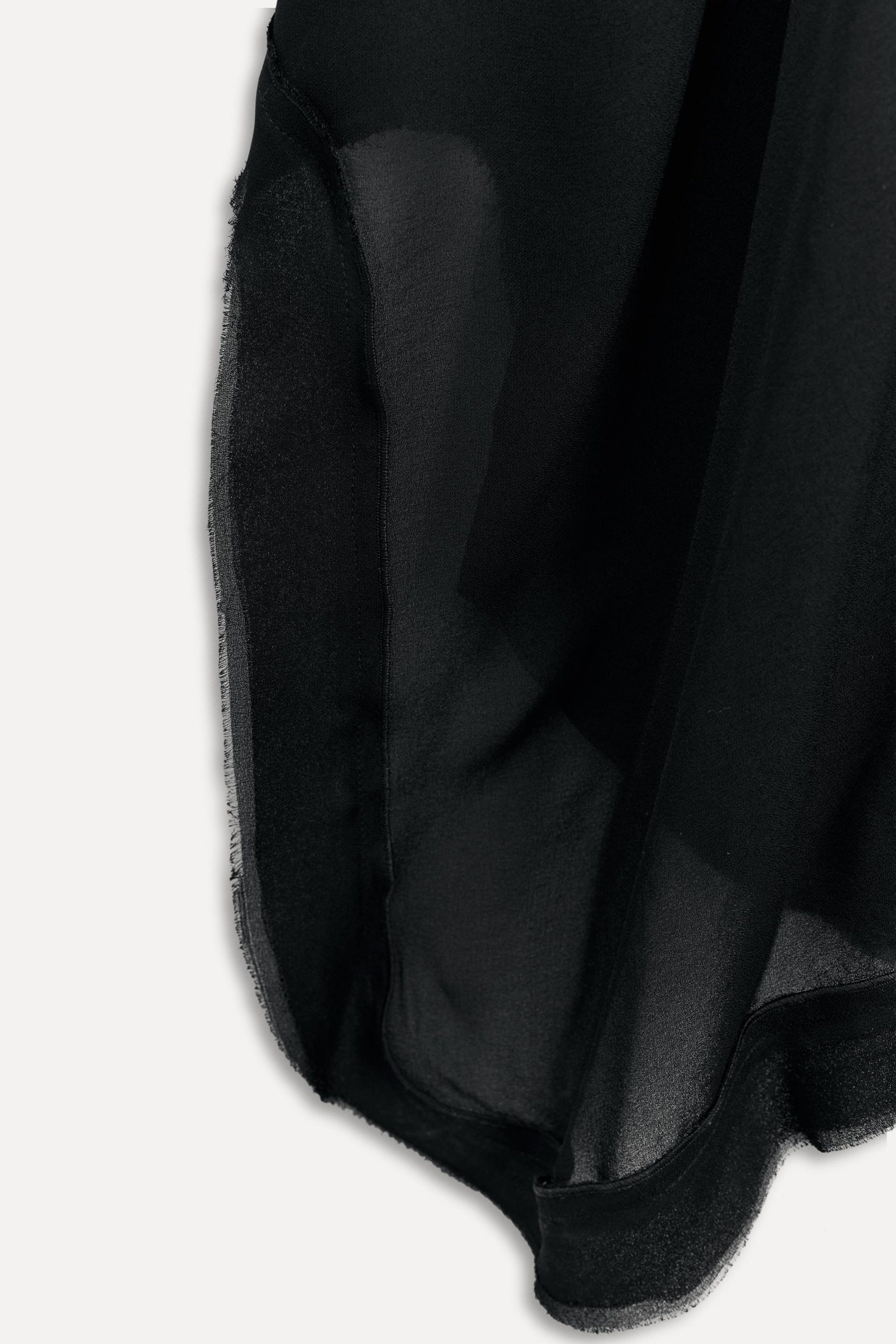 پوشش پلارین ویسکوز یقه V آستین بلند از برند زارا (زنانه)