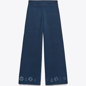 شلوار بارداری الاستیک کمر بلند از برند زارا (زنانه)