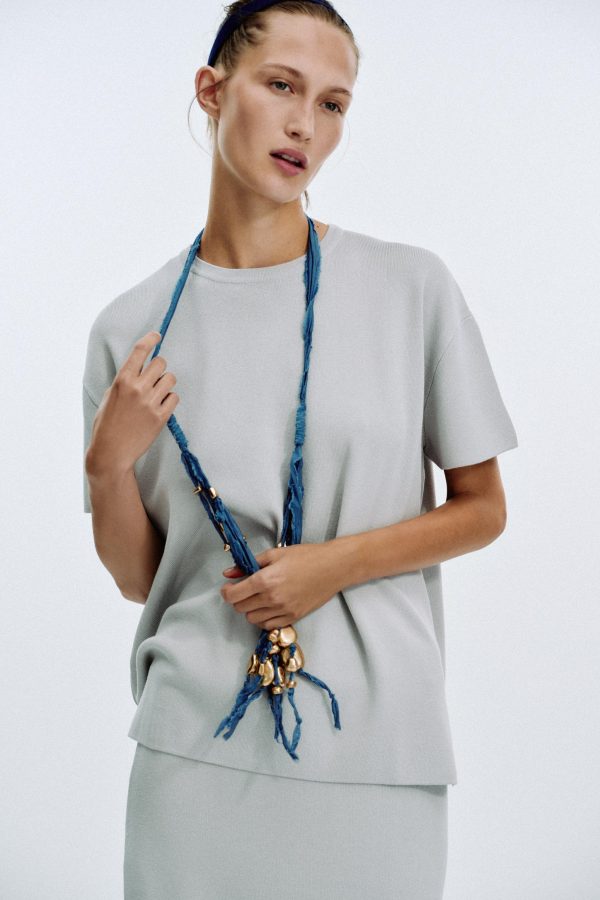 DÜZ TRİKO OVERSIZE TOP - از برند زارا