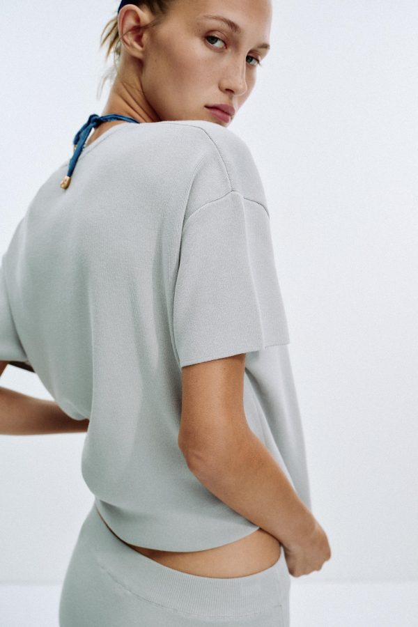 DÜZ TRİKO OVERSIZE TOP - از برند زارا