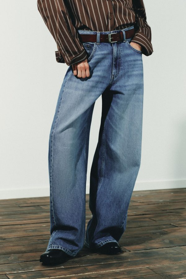 TRF ORTA YÜKSEKLİKTE OVERSIZE JEAN - از برند زارا