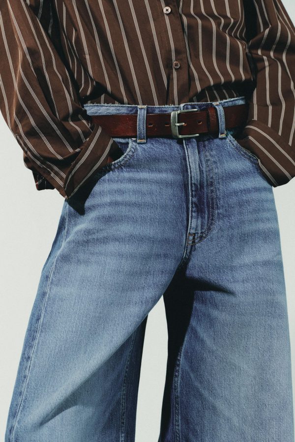 TRF ORTA YÜKSEKLİKTE OVERSIZE JEAN - از برند زارا