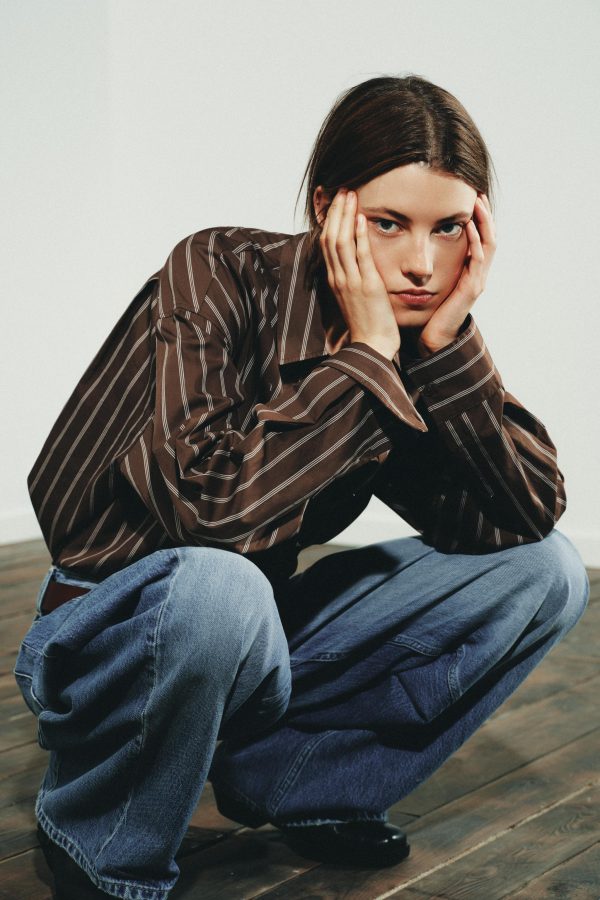 TRF ORTA YÜKSEKLİKTE OVERSIZE JEAN - از برند زارا