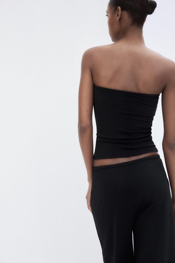 DOKULU BANDEAU TOP - از برند زارا