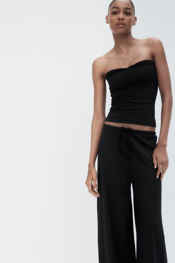 DOKULU BANDEAU TOP - از برند زارا