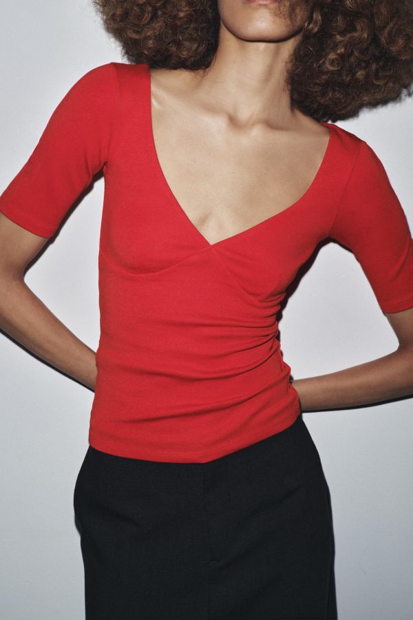 PAMUK MODAL T-SHIRT - از برند زارا