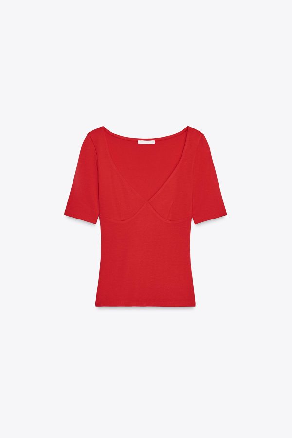 PAMUK MODAL T-SHIRT - از برند زارا