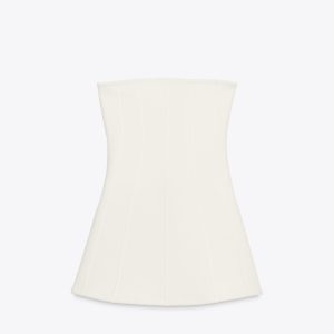 مینی‌دریس کلوش بدون بند نرم و کشسان از برند زارا (زنانه)