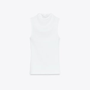 بالاپوش یقه بلند کتان و مودال از برند زارا (زنانه)