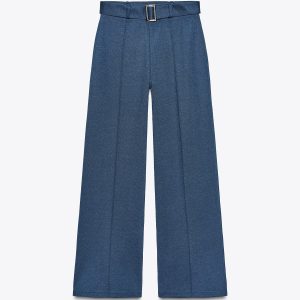 شلوار عریض با کمربند قابل تنظیم از برند زارا (زنانه)