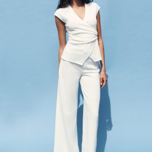 DOKULU TOKALI TOP - از برند زارا