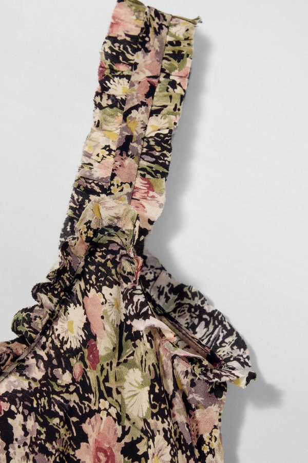 DESENLİ İPEK ELBİSE KATE MOSS X ZARA - از برند زارا