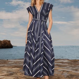 ÇİZGİİ GODELİ LIMITED EDITION ELBİSE - از برند زارا
