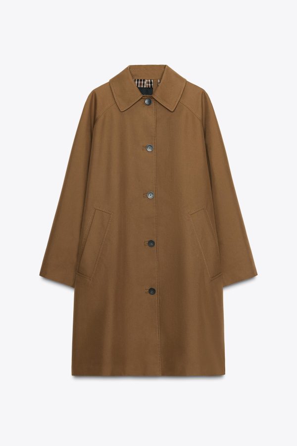 TRENCH MIDI ZW COLLECTION - از برند زارا