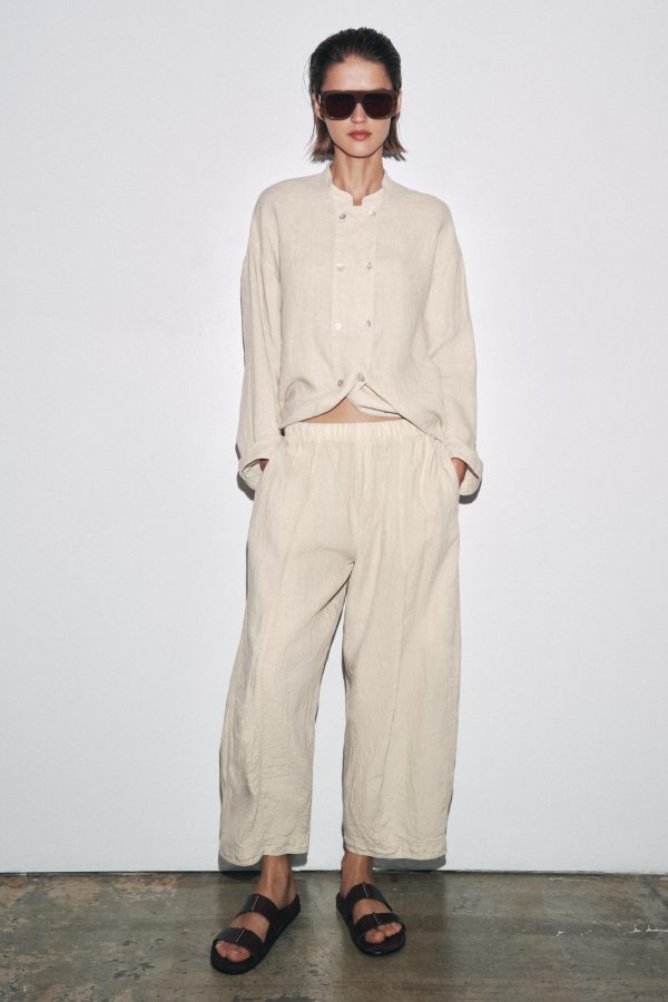 KETEN ZW COLLECTION PANTOLON - از برند زارا