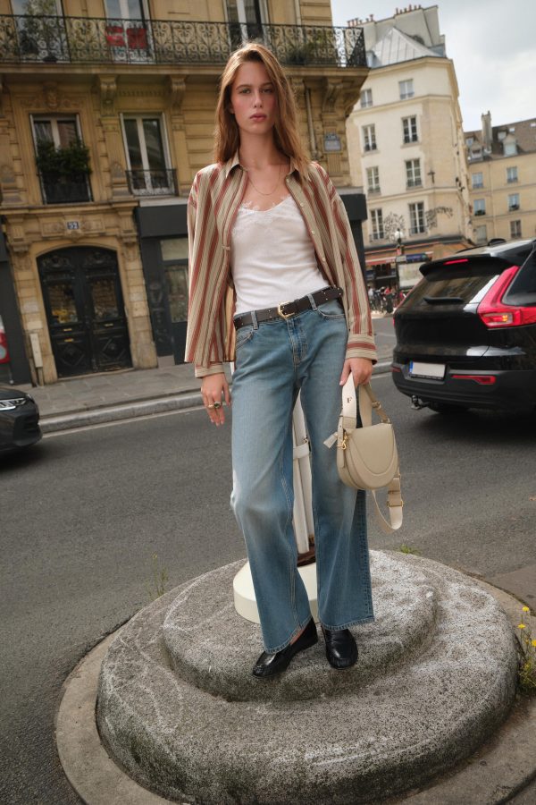 KEMERLİ Z1975 STRAIGHT FIT ORTA BEL JEAN - از برند زارا