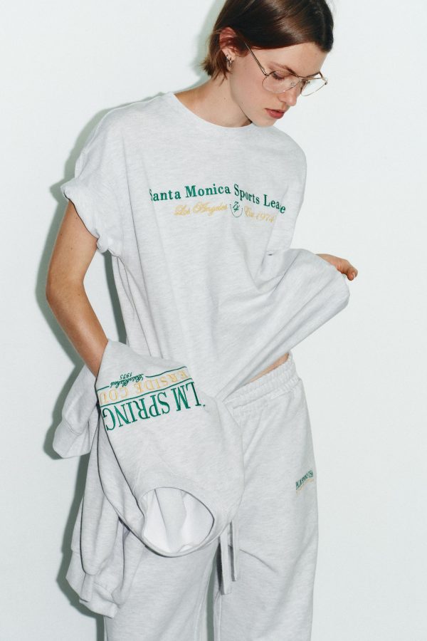 SLOGANLI PAMUKLU T-SHIRT - از برند زارا
